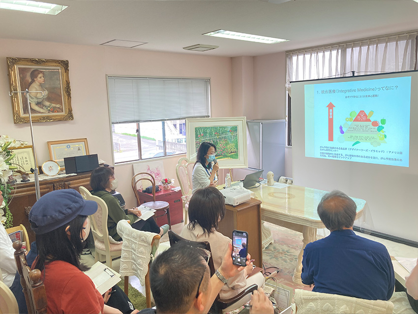 がん統合医療 院内セミナー時の様子